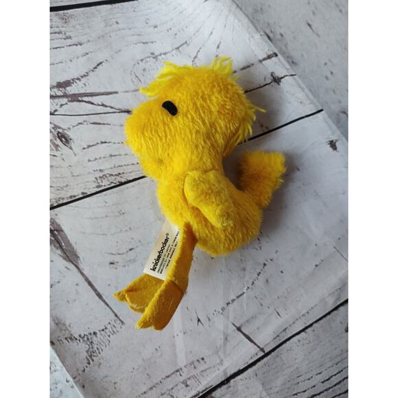 Vintage 1972 Knickerbocker Peanuts Woodstock 4.5" Plush Stuffed Toy - Picture 1 of 5